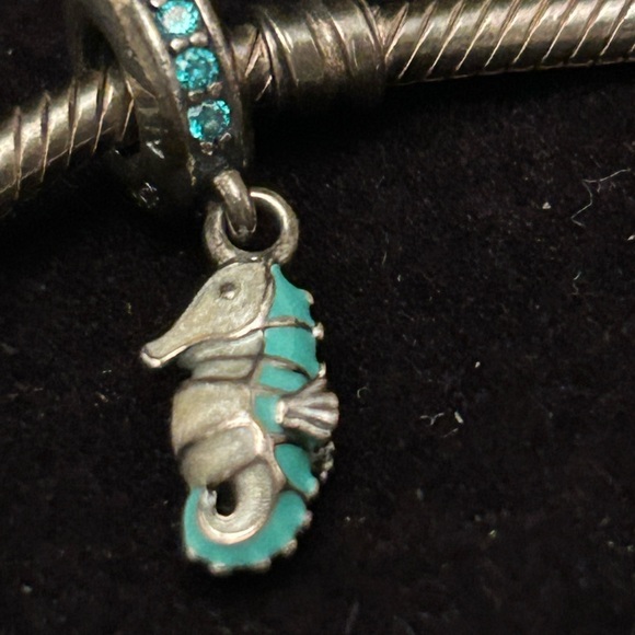 -authentic PANDORA sterling silver 925 Bracelet & 7 prices of charm - Picture 5 of 15